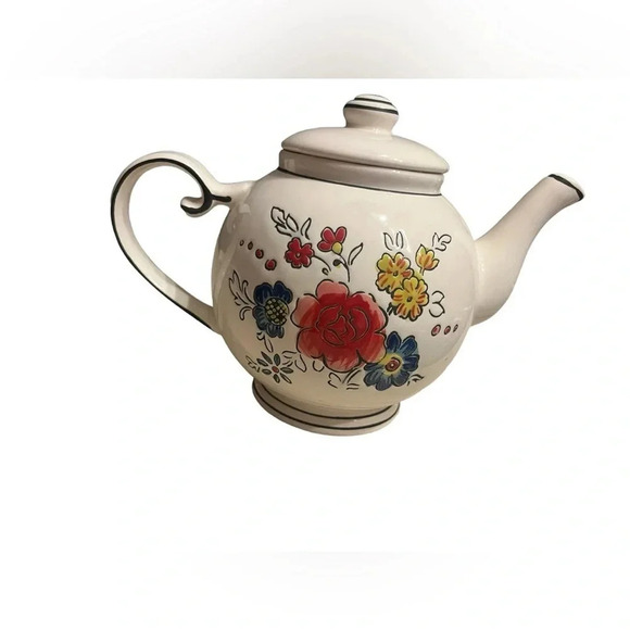 Anthropologie Molly Hatch Tea Pot with Lid